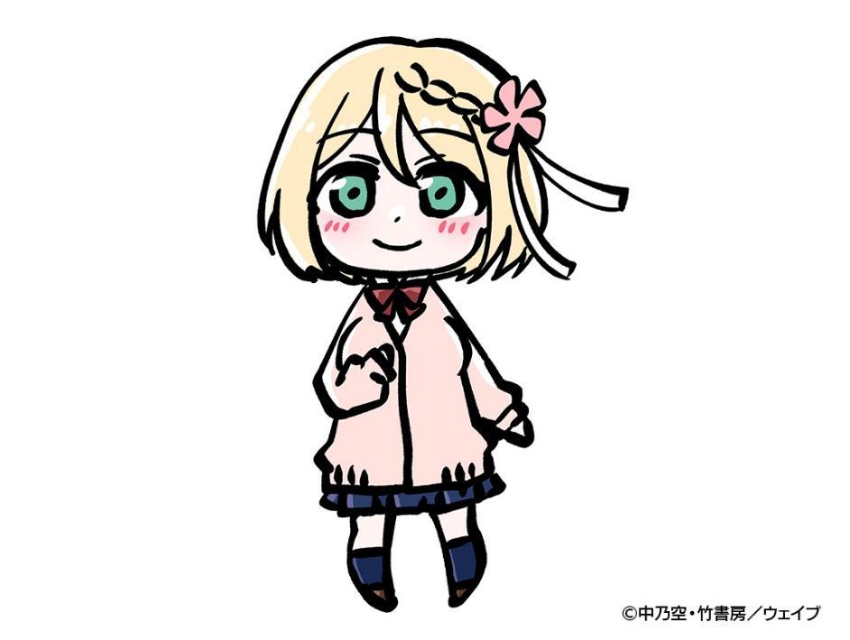 SDキャラとなった持田咲良のビジュアル。