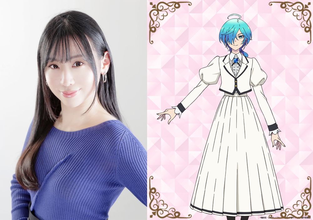 福原綾香と院瀬見ティナ。 (c)福田宏・白泉社／「ロックは淑女の嗜みでして」製作委員会