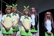 舞台「五等分の花嫁」初日会見より。