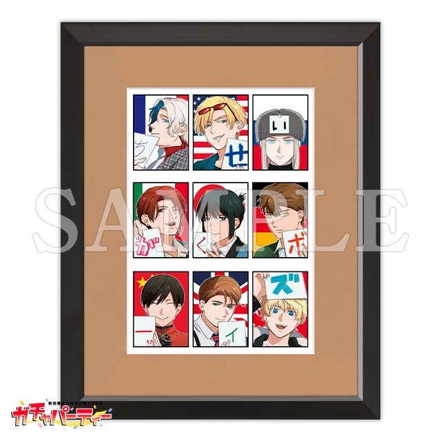 A賞の高精細複製原画キャラファイングラフの1種。