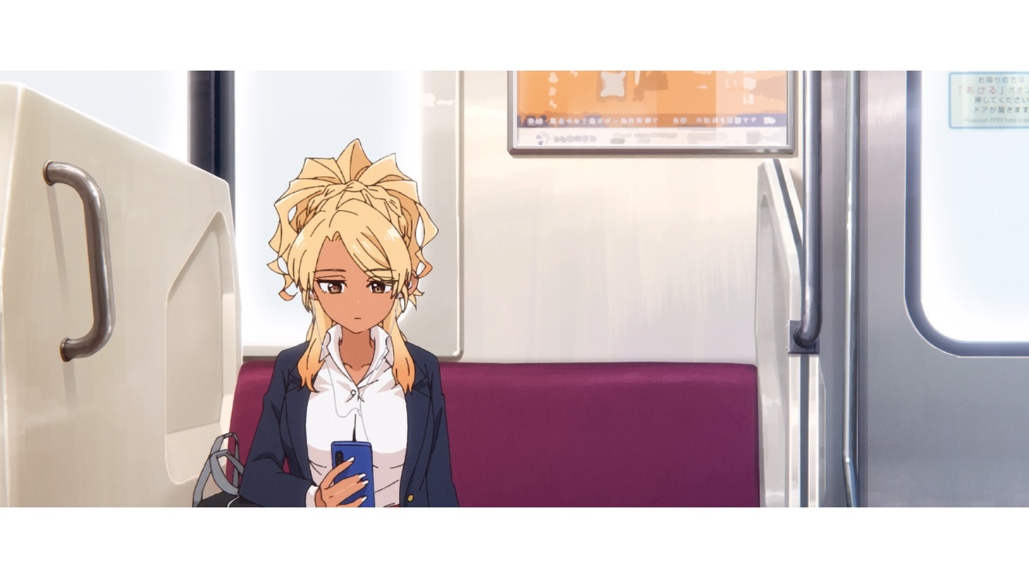 TVアニメ「フードコートで、また明日。」ティザーPVより。