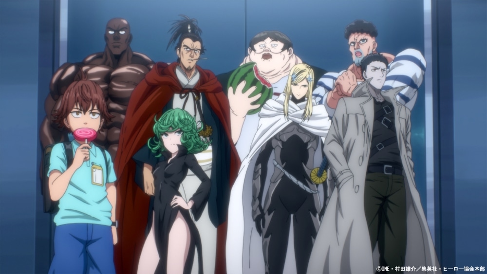 アニメ「ワンパンマン」第3期PV第1弾より。
