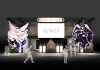 「AnimeJapan 2025」の「魔法少女まどか☆マギカ Magia Exedra」ブース。