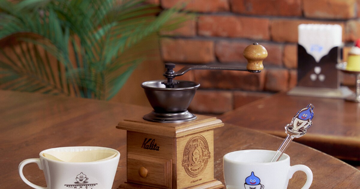 ドラクエ」“スライムの純喫茶”がテーマのグッズ、マッチ箱型のミニメモ 