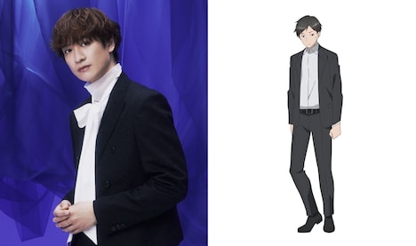 左から宮田俊哉（Kis-My-Ft2）、前世の俺のキャラクタービジュアル。