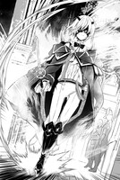 Laruhaによるクノン・グリオンのイラスト。