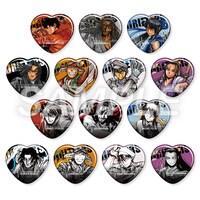 「ランダム：ドリフターズ ハート型缶バッジ」