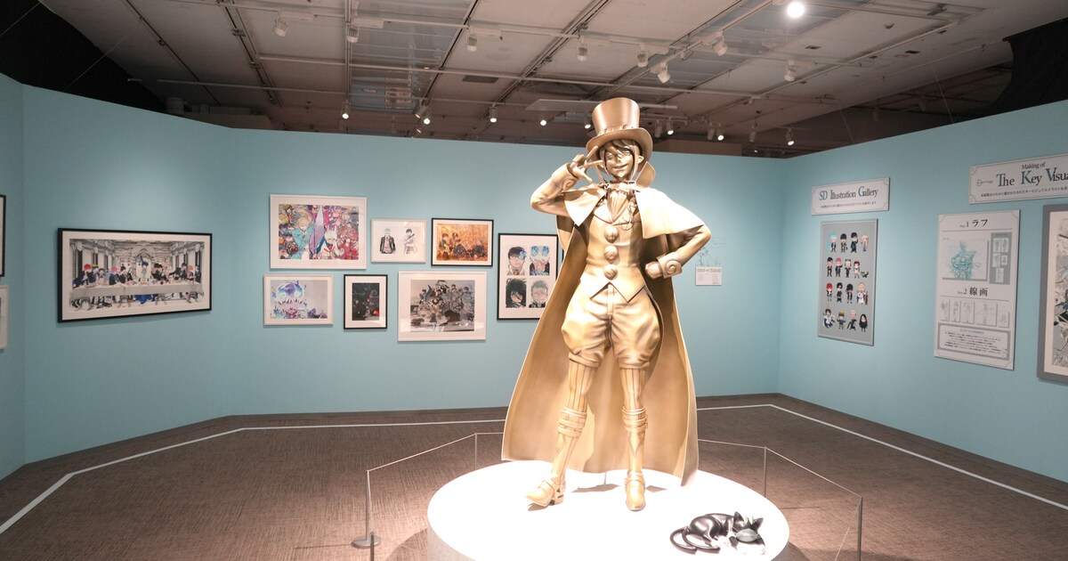 青の祓魔師」15周年原画展が銀座で開幕！“摩訶不思議部屋”でこれまでを 