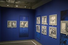 「青の祓魔師展」より。 (c)加藤和恵/集英社