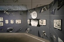 「青の祓魔師展」より。 (c)加藤和恵/集英社