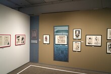 「青の祓魔師展」より。 (c)加藤和恵/集英社