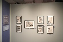 「青の祓魔師展」より。 (c)加藤和恵/集英社