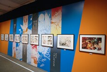 「青の祓魔師展」より。 (c)加藤和恵/集英社