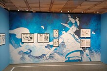 「青の祓魔師展」より。 (c)加藤和恵/集英社