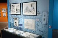 「青の祓魔師展」より。 (c)加藤和恵/集英社