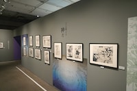 「青の祓魔師展」より。 (c)加藤和恵/集英社