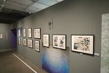 「青の祓魔師展」より。 (c)加藤和恵/集英社