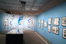 「青の祓魔師展」より。 (c)加藤和恵/集英社