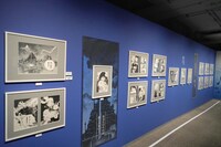 「青の祓魔師展」より。 (c)加藤和恵/集英社