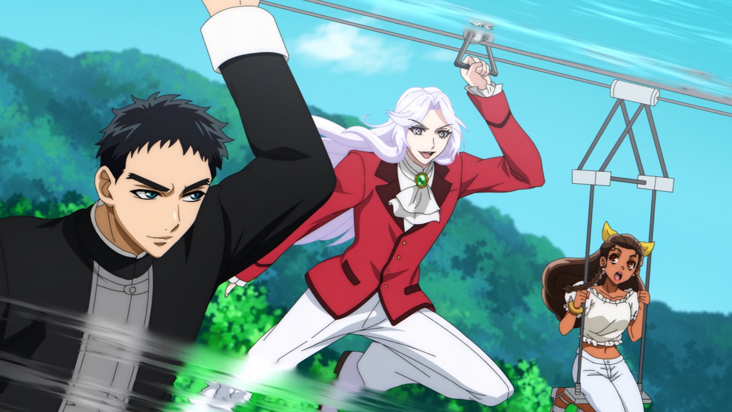劇場アニメ「怪盗クイーンの優雅な休暇（バカンス）」新規場面カット (c)はやみねかおる・K2商会・講談社／「怪盗クイーン」製作委員会