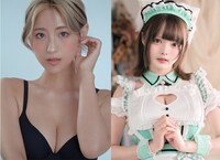 左からつんこ、すずら。