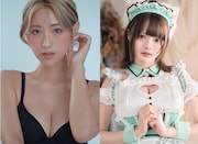 左からつんこ、すずら。