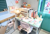 亀有公園前派出所を再現した内観。