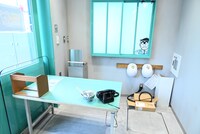 亀有公園前派出所を再現した内観。