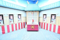 5階「両津勘吉誕生！」の両津大明神。