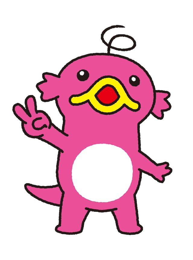 ABCキャラクターのエビシー。