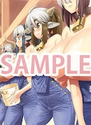 「モンスター娘のいる日常」20巻のメロンブックス通常特典。