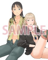 メロンブックスで配布される特典イラストカード。