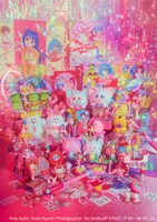 プロップスタイリストの遠藤歩が手がけた「メモリアルフォトビジュアル」。（撮影：伊藤元気）(c)ぴえろ・ルルットリリィ製作委員会 (c)ぴえろ (c)青沼貴子/集英社・ぴえろ (c)ぴえろ・バンダイビジュアル