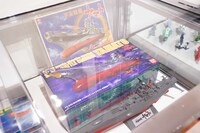 「庵野秀明 企画・プロデュース／放送50周年記念『宇宙戦艦ヤマト 全記録展』」2階の展示スペースの様子。