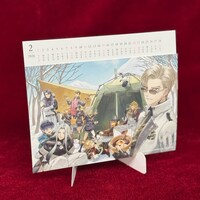 「刀剣乱舞 あうとどあ異聞 刀剣野営」3巻の特装版に付属するスクールカレンダーのイメージ。