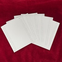 「刀剣乱舞 あうとどあ異聞 刀剣野営」3巻の特装版に付属するスクールカレンダーのイメージ。