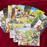 「刀剣乱舞 あうとどあ異聞 刀剣野営」3巻の特装版に付属するスクールカレンダー。