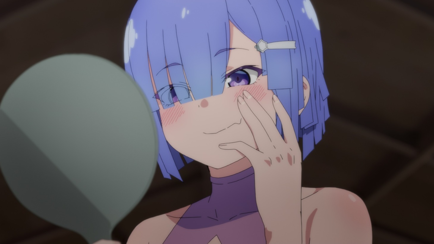 TVアニメ「かくして！ マキナさん!!」先行カットより。 (c)里好／双葉社・「マキナさん」製作委員会