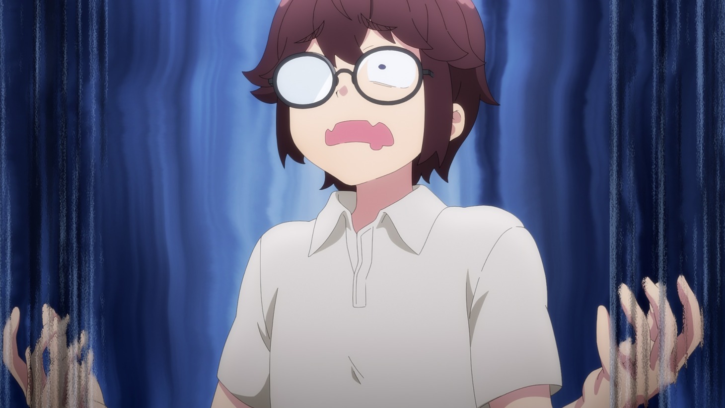TVアニメ「かくして！ マキナさん!!」先行カットより。 (c)里好／双葉社・「マキナさん」製作委員会