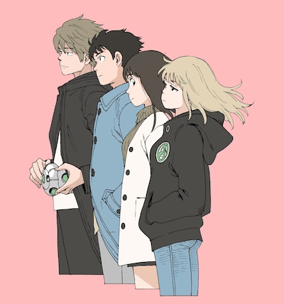 石黒正数による新たな描き下ろしイラスト。