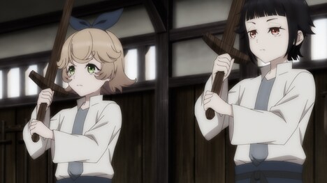 TVアニメ「片田舎のおっさん、剣聖になる」第3弾PVより。