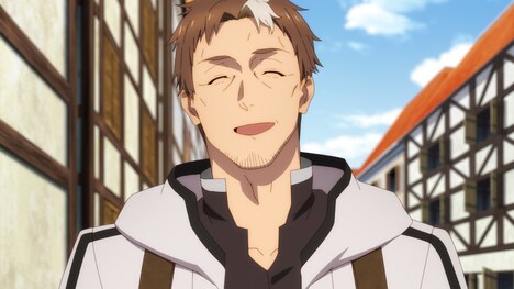 TVアニメ「片田舎のおっさん、剣聖になる」第3弾PVより。