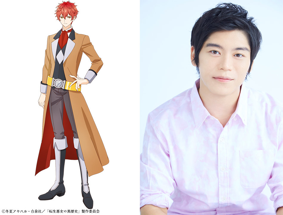 ギノフォード・ダンデライオン（CV：古川慎）
イアナの前世、佐藤コノハが執筆した黒歴史のメインヒーロー。イアナの婚約者候補だったが、コノハと恋に落ち現在は恋人の関係に。通称「炎の騎士」。