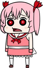 苫小牧（CV：石見舞菜香）
最近魔法少女になり、永遠に苦しむことになった。