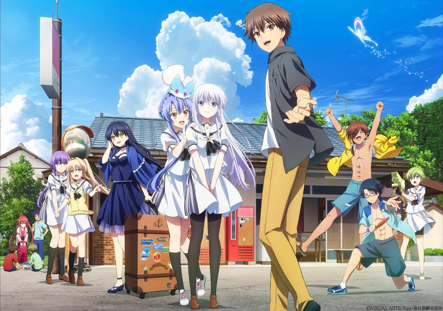 TVアニメ「Summer Pockets」キービジュアル