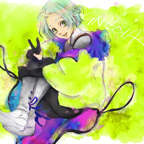 キャラクター原案・ことりによるユーリのイラスト。