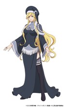 マーレフィス（CV：早見沙織）。英雄パーティ・炎の竜牙のメンバー。 治癒魔法が使える回復役。ポラン教会の修道女でもある。 (c)2025時野洋輔・アルファポリス/勘違いの工房主製作委員会