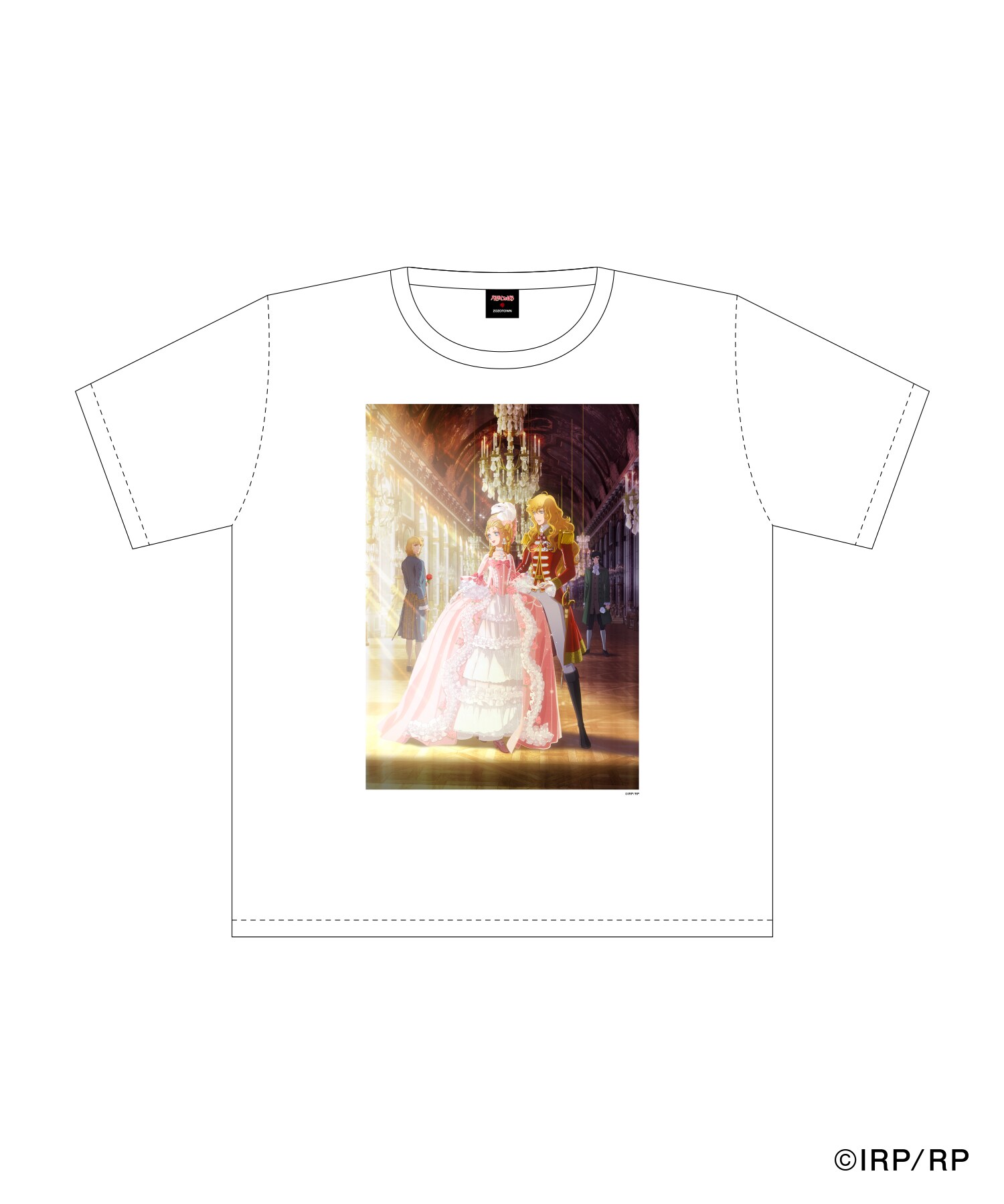 ベルサイユのばら」×ZOZOTOWN、劇中シーンをデザインしたTシャツや