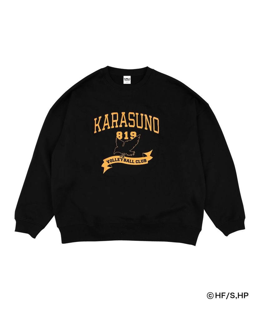 「COLLEGE LOGO SWEAT」烏野ver.