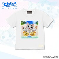 「こねこのチー ポンポンらー夏休み Tシャツ Type-E キッズ」